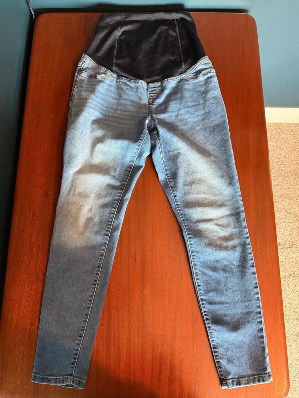 Isabel Maternity by Ingrid & Isabel Light Wash Jeggings